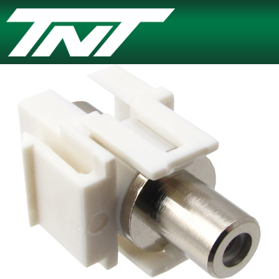 강원전자 TNT RCA F/F 스냅인 멀티미디어 모듈(화이트) NM-TNT38