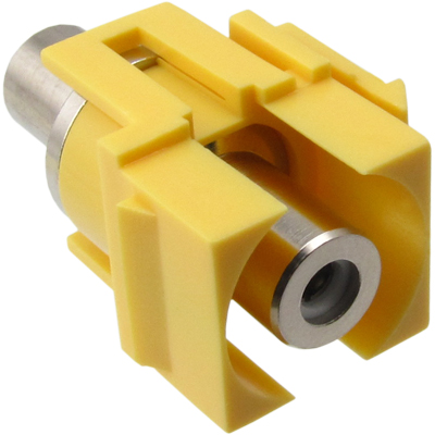 강원전자 TNT RCA F/F 스냅인 멀티미디어 모듈(옐로우) NM-TNT39