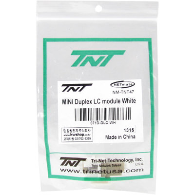 강원전자 TNT LC DUPLEX 멀티모드 광 스냅인 멀티미디어 모듈 NM-TNT47