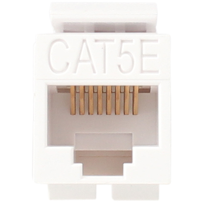 강원전자 TNT CAT.5E UTP 스냅인 키스톤잭 모듈(90도) NM-TNT78