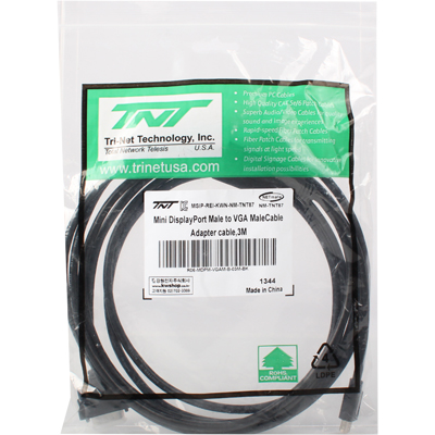 강원전자 TNT Mini DisplayPort to VGA 케이블 3m NM-TNT87