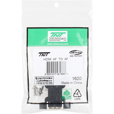 강원전자 TNT HDMI F/F 연장 판넬형 젠더 NM-TNT95P