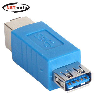 강원전자 넷메이트 USB3.0 AF/BF 젠더(블루) NM-UG306