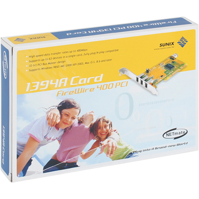 강원전자 넷메이트 IEEE1394 노트북용 영상편집셋트(VIA/LSI) NM1394P-PLUS