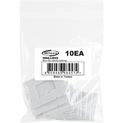 강원전자 넷메이트 MicroSD 메모리카드 수납 트레이(10개) NMA-LM48