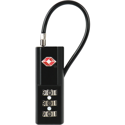 강원전자 넷메이트 TSA 와이어 자물쇠(다이얼 타입/mm3.0mm/90mm) NMA-TSA09