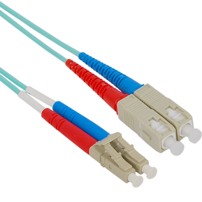 강원전자 넷메이트 10G 광점퍼코드 LC-SC-2C-멀티모드 100m NMC-LS4100M