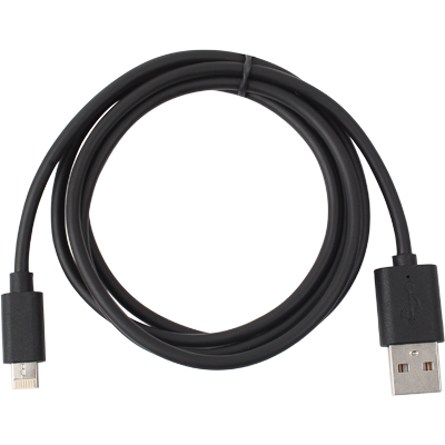 강원전자 넷메이트 모바일 올인원 케이블 1m (마이크로 5핀 & A사 8핀/블랙) NMC-RB061B