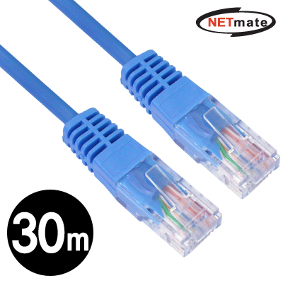 강원전자 넷메이트 CAT.5E UTP크로스 케이블 30m NMC-UC530