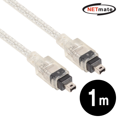강원전자 넷메이트 IEEE1394 4-4 케이블 1m NMCA-4M10