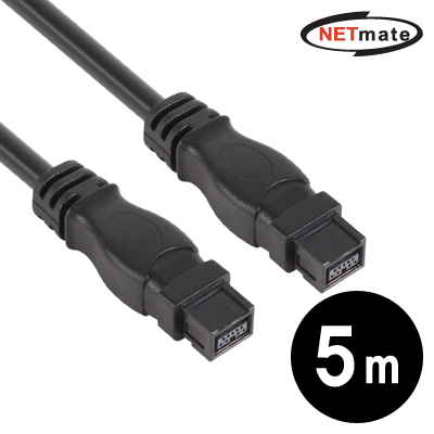 강원전자 넷메이트 IEEE1394B 9P Beta 케이블 5m NMCB-9B50
