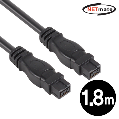 강원전자 넷메이트 IEEE1394B 9P Bilingual케이블 1.8m NMCB-9M18