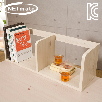 강원전자 넷메이트 라운드형 책꽂이 (600x200x200/워시) NMK-OBC04