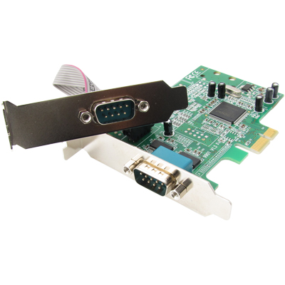 강원전자 넷메이트 2포트 PCI Express 시리얼카드(MOS)(슬림PC겸용) NMS-ES2