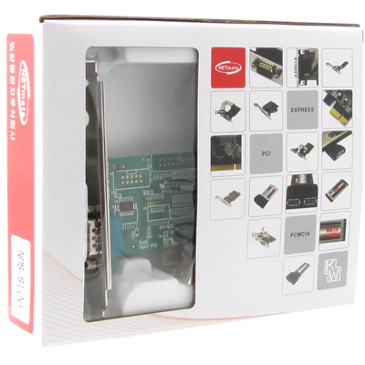 강원전자 넷메이트 1포트 PCI 시리얼카드(MOS)(슬림PC겸용) NMS-S1(N)
