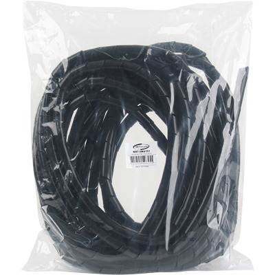 강원전자 넷메이트 케이블 정리용 헤리컬밴드 10m (15mm/블랙) NMT-SWA151