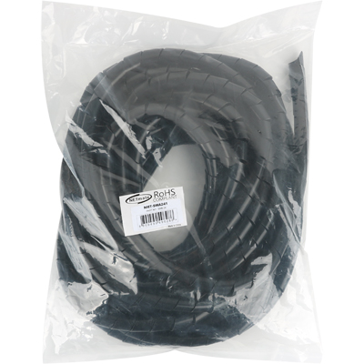 강원전자 넷메이트 케이블 정리용 헤리컬밴드 10m (24mm/블랙) NMT-SWA241