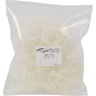 강원전자 넷메이트 케이블 정리용 트위스트 케이블 타이 (22.7mm/화이트/100EA) NMT-TL23