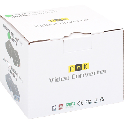 강원전자 PnK HDMI to AV(컴포지트) 컨버터 P017A