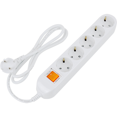 강원전자 PnK 안전 멀티탭 5구 접지 1.5m (10A) P065A