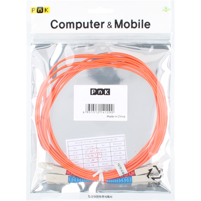 강원전자 PnK 광점퍼코드 SC-SC-2C-멀티모드 1m P127A