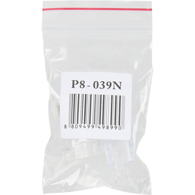 강원전자 플러그마스터 UTP CAT.6 RJ-45 8P8C 플러그&부트(100개) P8-039N