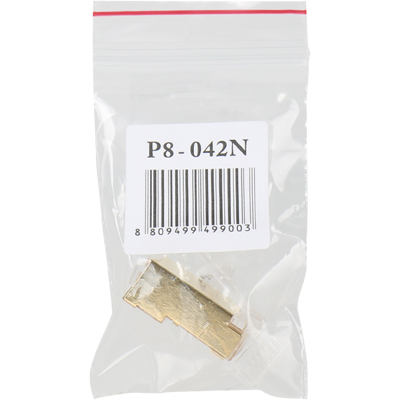 강원전자 플러그마스터 P8-042N STP CAT.7/CAT.6A RJ-45 8P8C 플러그 - Straight 핀(낱개)