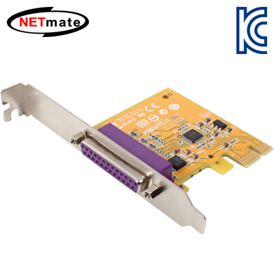 강원전자 넷메이트 1포트 패러럴 PCI Express 카드(SUN)(슬림PC겸용) PAR6408AL