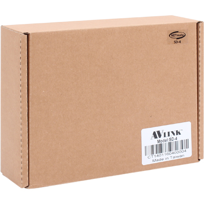 강원전자 넷메이트 SD-4 멀티포맷 2:2 매트릭스 분배기(입력 HDMI & VGA, 출력 HDMI x2)