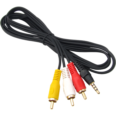 강원전자 넷메이트 ST->RCA 3선 케이블 3m NMA-SR330