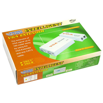 강원전자 넷메이트 VGA 1:2 익스텐더(로컬 + 리모트)(180m) VGA-E PLUS