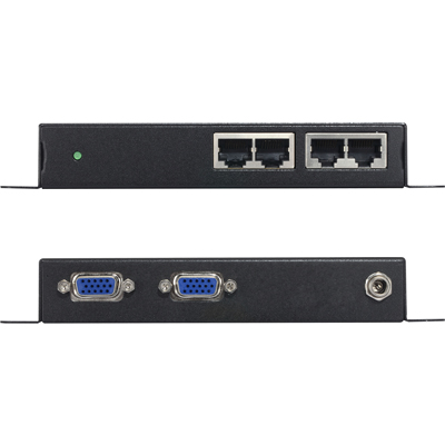 강원전자 넷메이트 VGA-E4W VGA 1:5 벽걸이형 익스텐더(로컬)(300m)