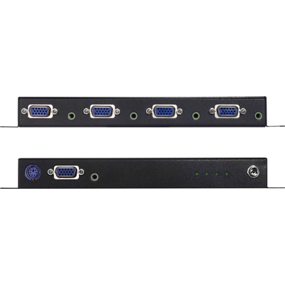 강원전자 넷메이트 고해상도 4:1 모니터 수동선택기(벽걸이형/오디오포함) VRM-14AW