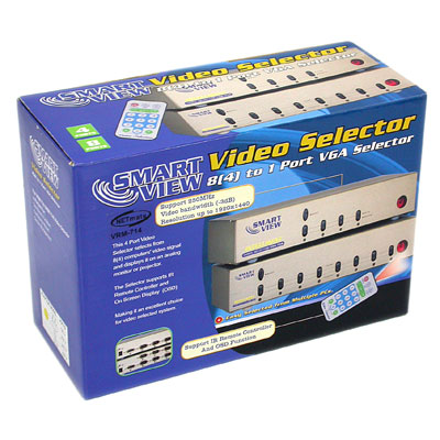 강원전자 넷메이트 고해상도 4:1 모니터 수동선택기(리모컨) VRM-714
