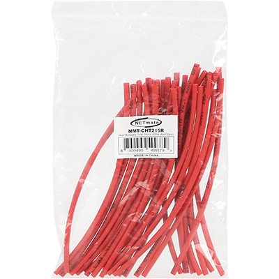 강원전자 넷메이트 3x150mm 열 수축튜브 (레드/30EA) NMT-CHT215R