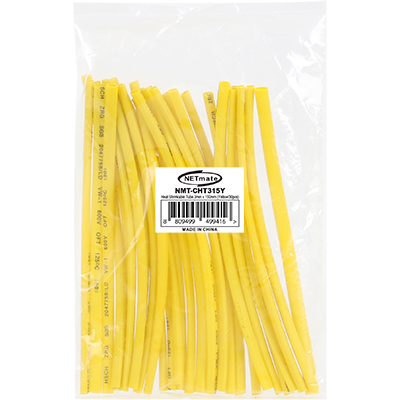 강원전자 넷메이트 3.5x150mm 열 수축튜브 (옐로우/30EA) NMT-CHT315Y