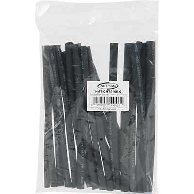 강원전자 넷메이트 6x150mm 열 수축튜브 (블랙/20EA) NMT-CHT515BK