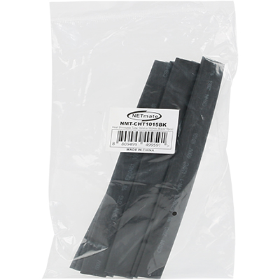 강원전자 넷메이트 10.8x150mm 열 수축튜브 (블랙/10EA) NMT-CHT1015BK