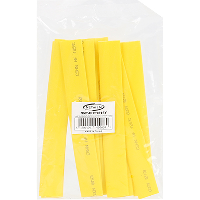 강원전자 넷메이트 13.5x150mm 열 수축튜브 (옐로우/10EA) NMT-CHT1215Y