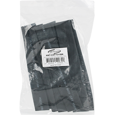 강원전자 넷메이트 15.5x150mm 열 수축튜브 (블랙/10EA) NMT-CHT1515BK