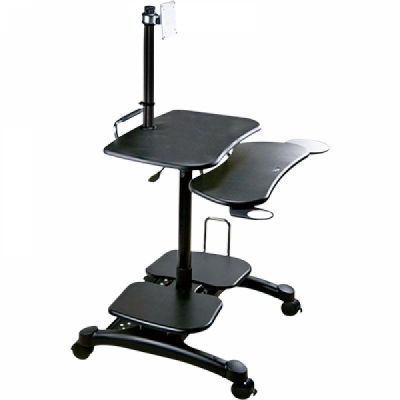 강원전자 넷메이트 이동식 스탠딩 데스크(10~30/10kg) NMA-ALDC03
