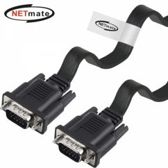 강원전자 넷메이트 RGB 모니터 FLAT 케이블 10m NMC-FR100B