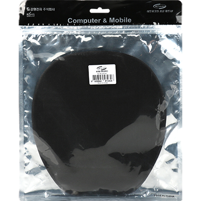 강원전자 넷메이트 손목보호 마우스 젤 패드(블랙/18mm) NMA-MGM02