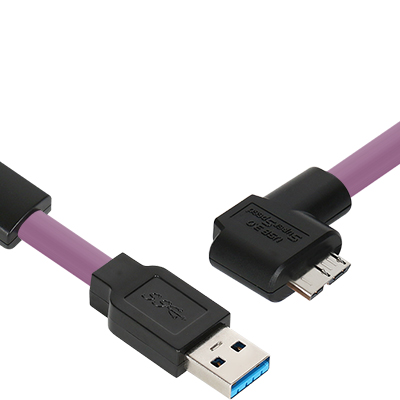 강원전자 넷메이트 USB3.0 High-Flex AM-MicroB 리피터 5m (독일 igus 선재/꺾임) CBL-HFD3igMB-5mLA