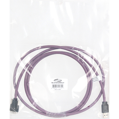 강원전자 넷메이트 CBL-HFPD3igMBS-2m USB3.0 High-Flex AM-MicroB 케이블 2m (독일 igus 선재/Lock)