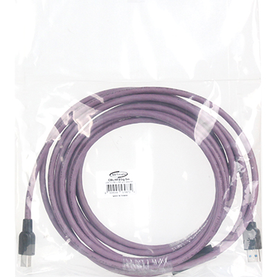 강원전자 넷메이트 CBL-HFD3ig-5m USB3.0 High-Flex AM-BM 리피터 5m (독일 igus 선재)