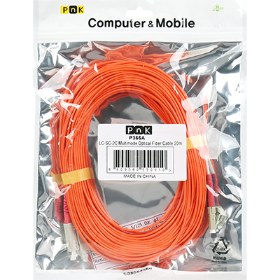 강원전자 PnK 광점퍼코드 LC-SC-2C-멀티모드 20m P365A