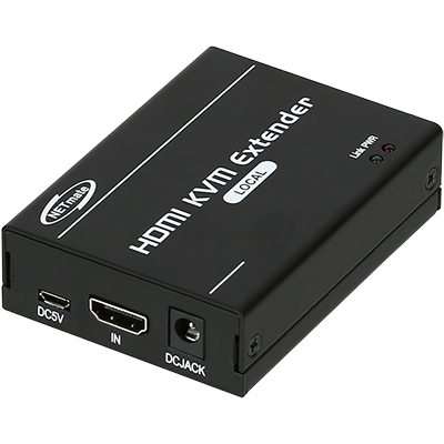 강원전자 넷메이트 NM-QMS3305T 국산 HDMI KVM IP 익스텐더 로컬 유닛(Ethernet Base 150m)
