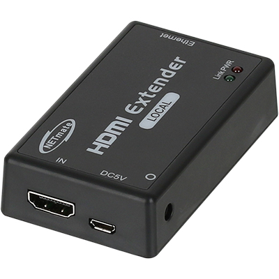 강원전자 넷메이트 국산 HDMI 1:1 IP 익스텐더 로컬 유닛(Ethernet Base 150m) NM-QMS3107T