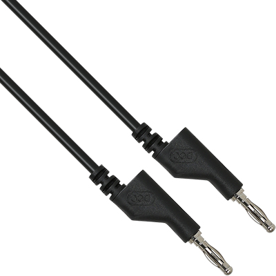 강원전자 넷메이트 바나나 플러그/잭 케이블 0.5m (블랙) NMC-BB05B